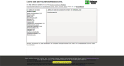Desktop Screenshot of liste-amtsgerichte.de